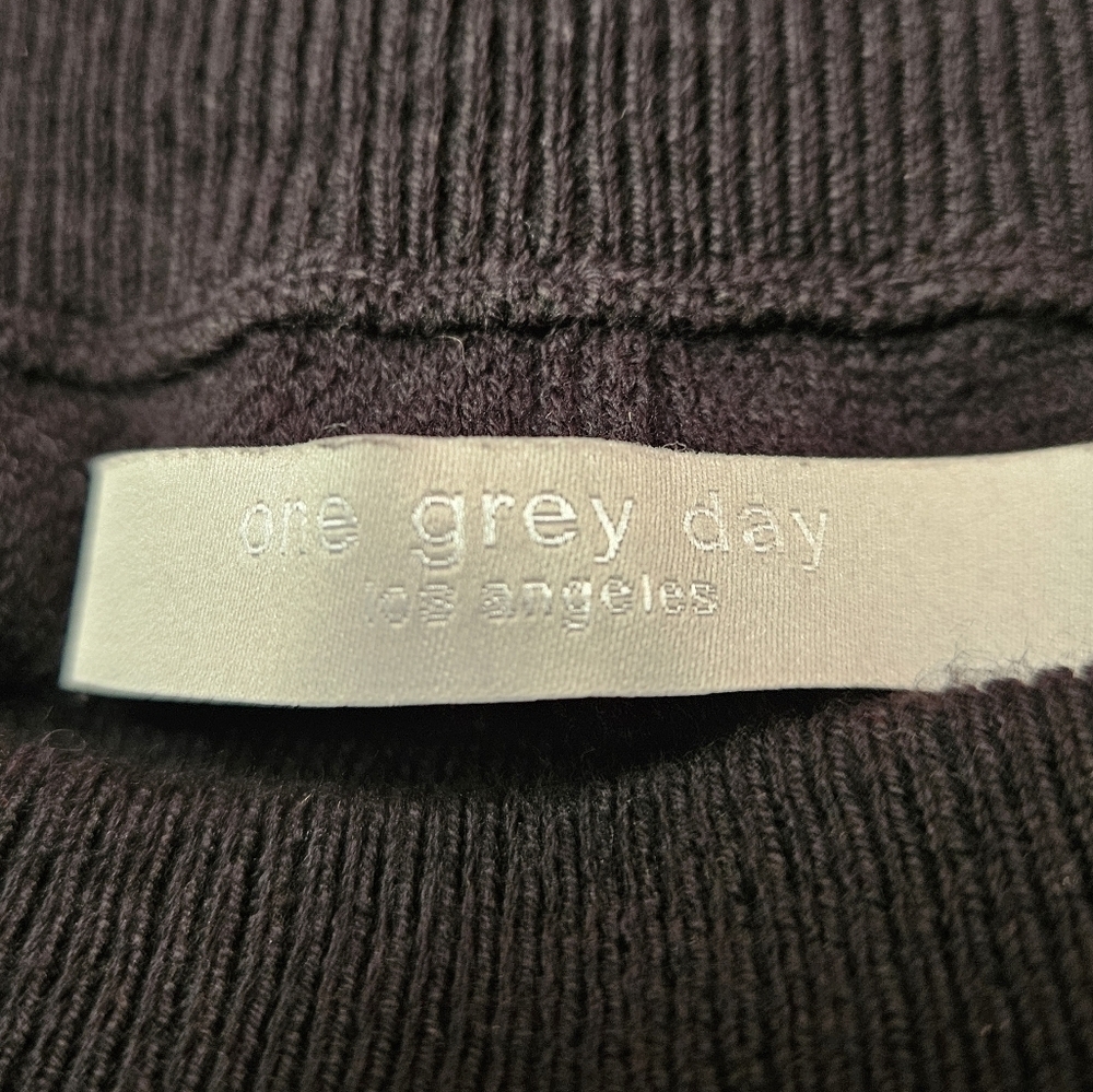 One Grey Day Warwick Shorts Black Knit Cotton Blend Size Small 14" Waist NWT - Picture 10 of 11